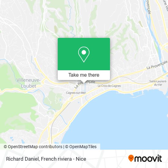 Richard Daniel map