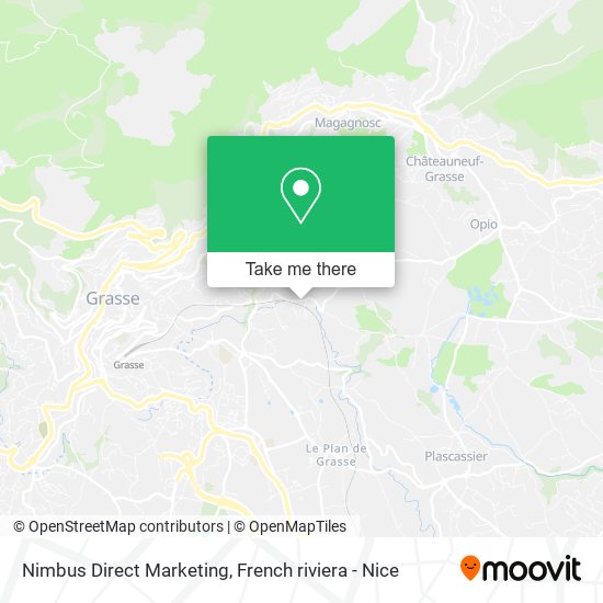 Mapa Nimbus Direct Marketing