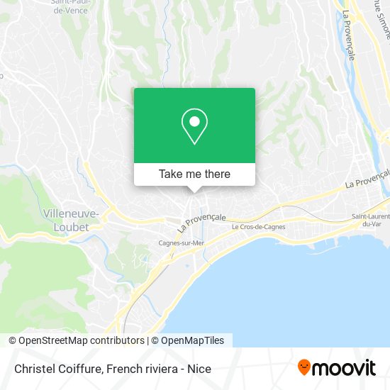 Christel Coiffure map