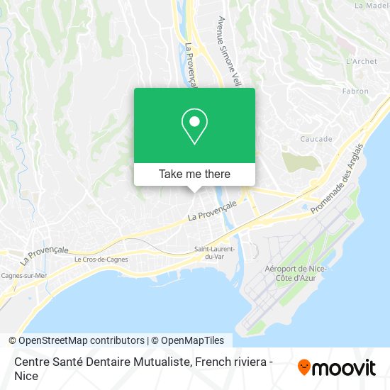 Centre Santé Dentaire Mutualiste map