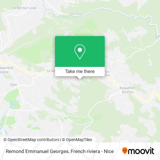 Mapa Remond Emmanuel Georges