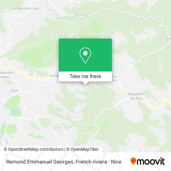 Remond Emmanuel Georges map