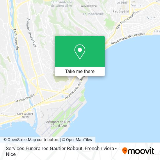 Services Funéraires Gautier Robaut map
