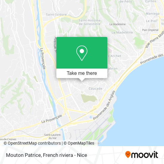 Mapa Mouton Patrice