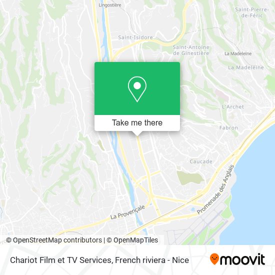 Chariot Film et TV Services map