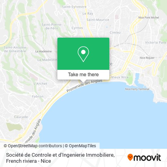 Mapa Société de Controle et d'Ingenierie Immobiliere