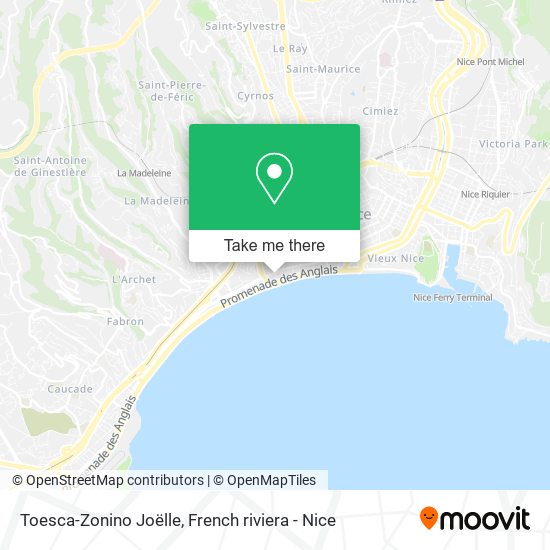 Toesca-Zonino Joëlle map