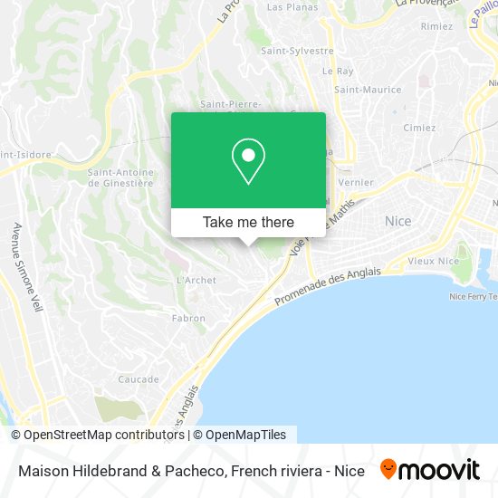 Maison Hildebrand & Pacheco map