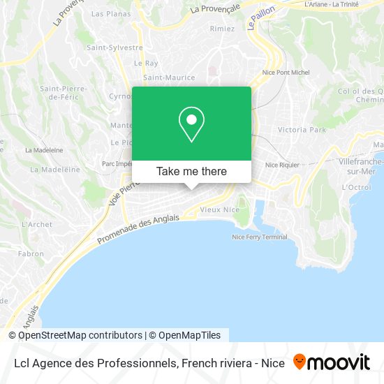 Mapa Lcl Agence des Professionnels