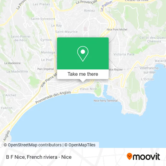 B F Nice map