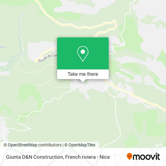 Mapa Giunta D&N Construction