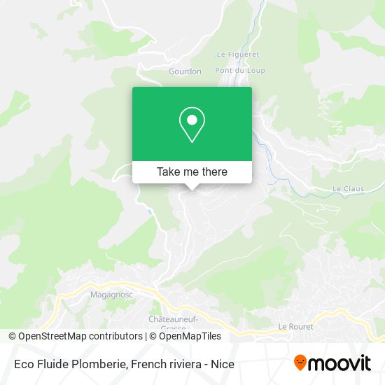 Eco Fluide Plomberie map