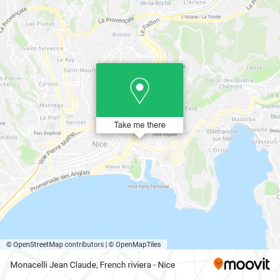 Monacelli Jean Claude map