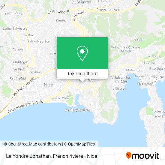 Le Yondre Jonathan map