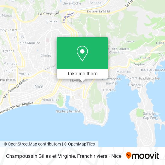 Champoussin Gilles et Virginie map