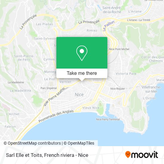 Mapa Sarl Elle et Toits