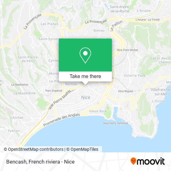 Bencash map