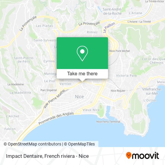 Mapa Impact Dentaire