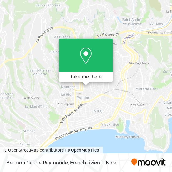 Mapa Bermon Carole Raymonde