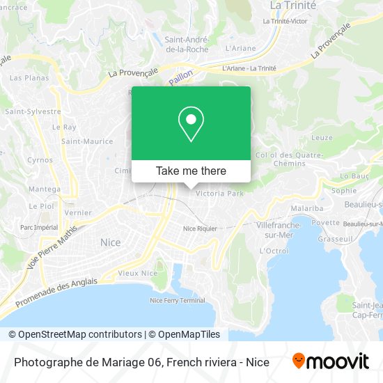 Mapa Photographe de Mariage 06