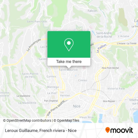 Mapa Leroux Guillaume