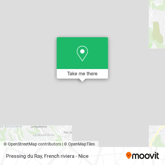 Mapa Pressing du Ray