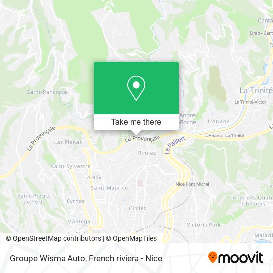 Groupe Wisma Auto map