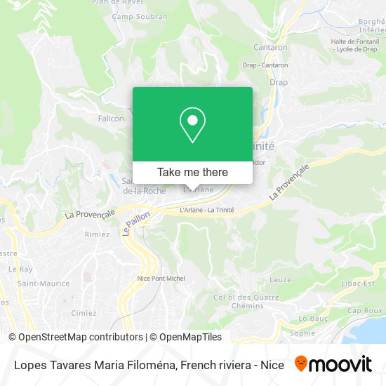 Mapa Lopes Tavares Maria Filoména
