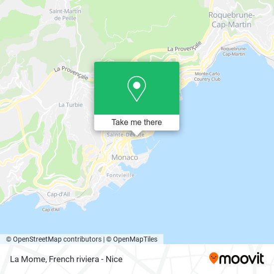 La Mome map