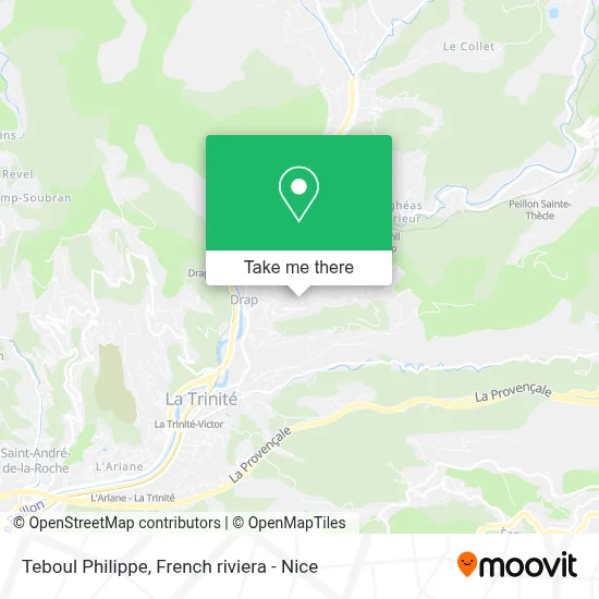 Teboul Philippe map