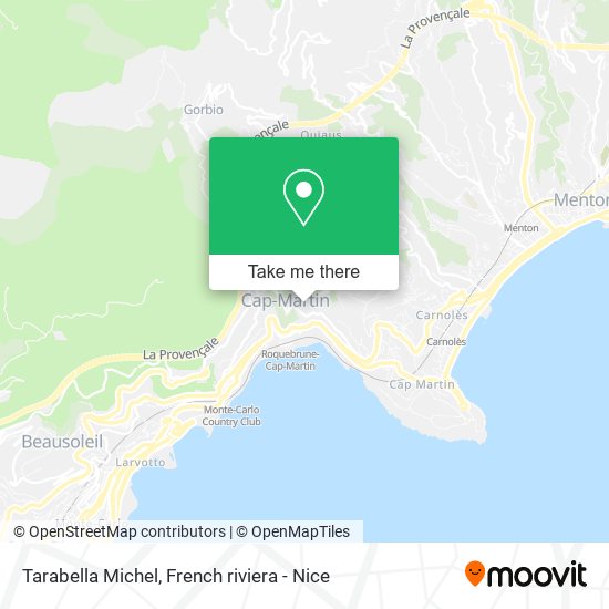 Tarabella Michel map