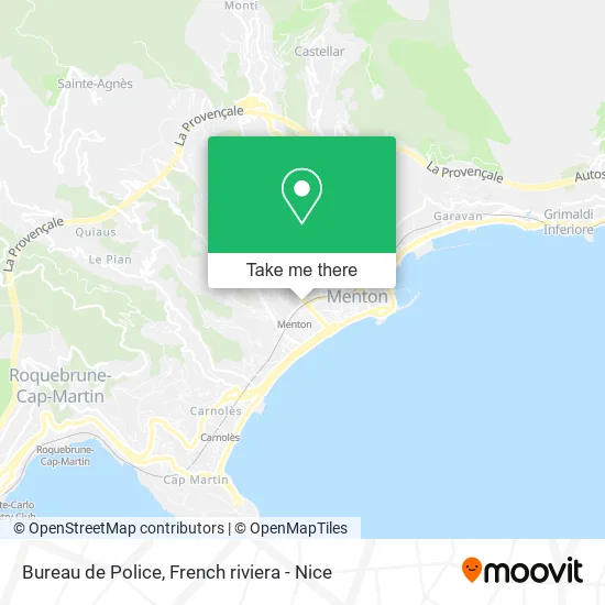 Bureau de Police map