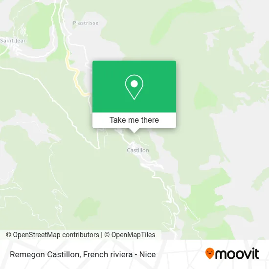 Remegon Castillon map