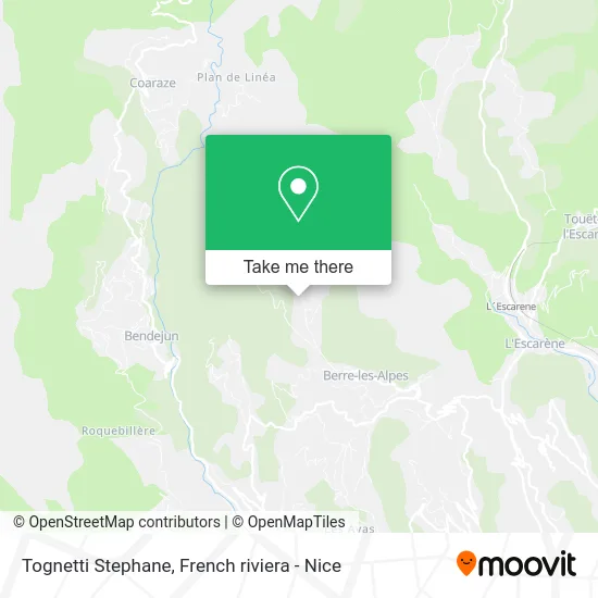 Tognetti Stephane map