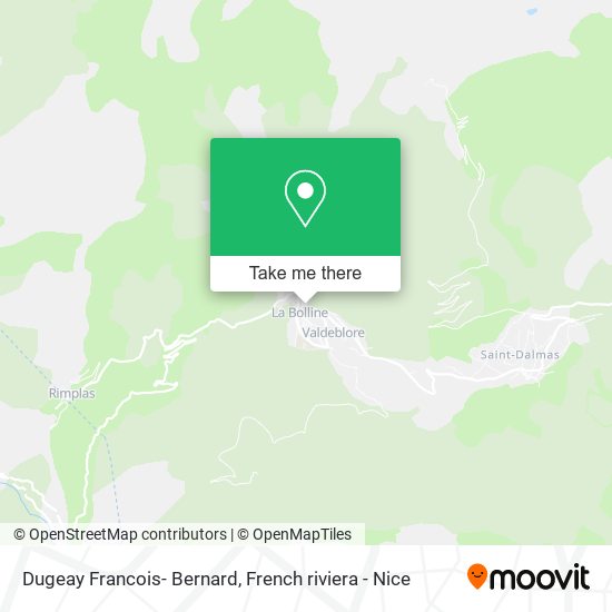 Dugeay Francois- Bernard map