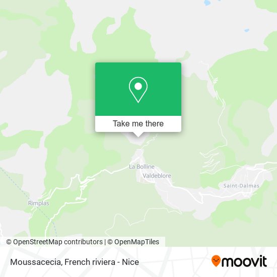 Moussacecia map