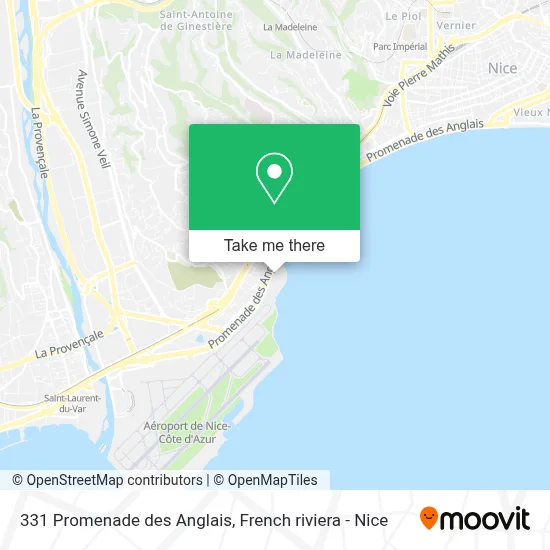 331 Promenade des Anglais map