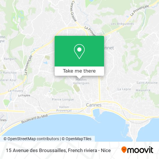 15 Avenue des Broussailles map