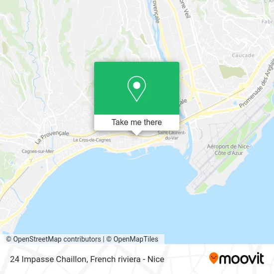 24 Impasse Chaillon map