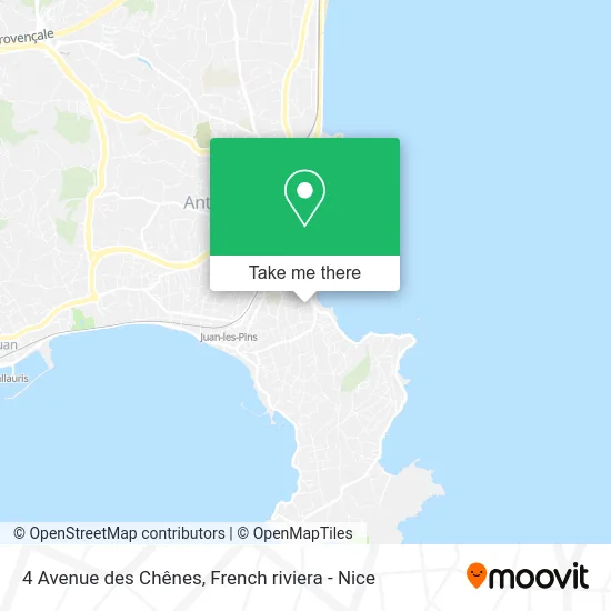 4 Avenue des Chênes map