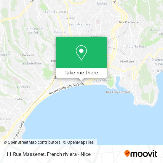 11 Rue Massenet map