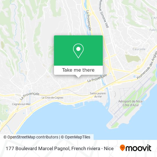 177 Boulevard Marcel Pagnol map