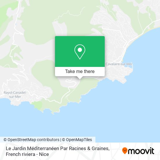 Le Jardin Méditerranéen Par Racines & Graines map