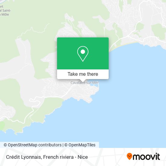 Crédit Lyonnais map