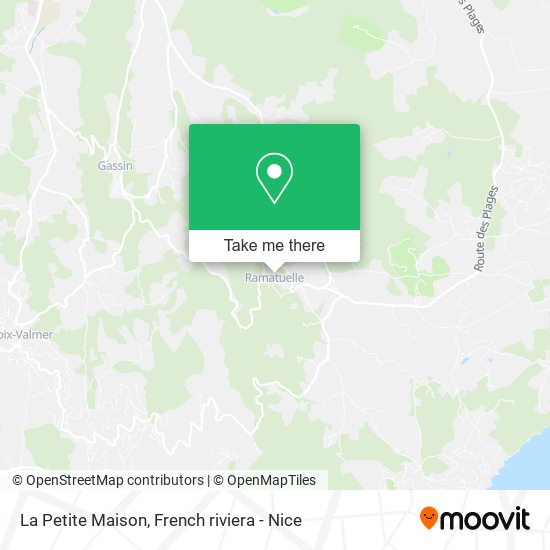 Mapa La Petite Maison