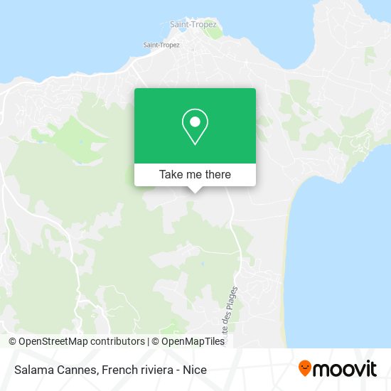 Salama Cannes map