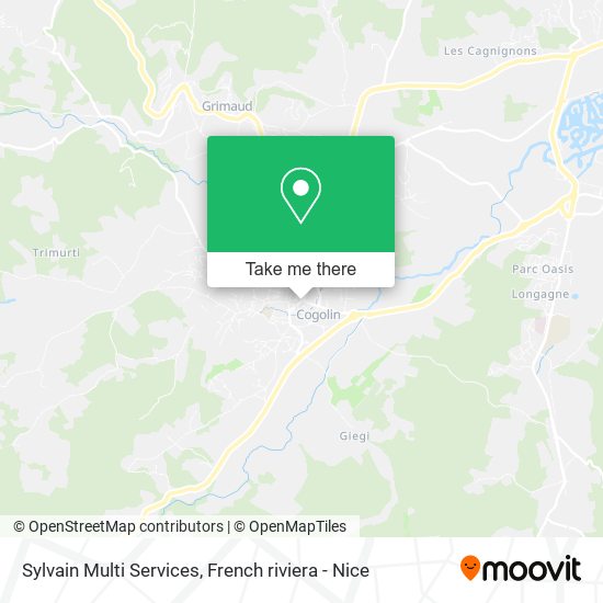 Sylvain Multi Services map