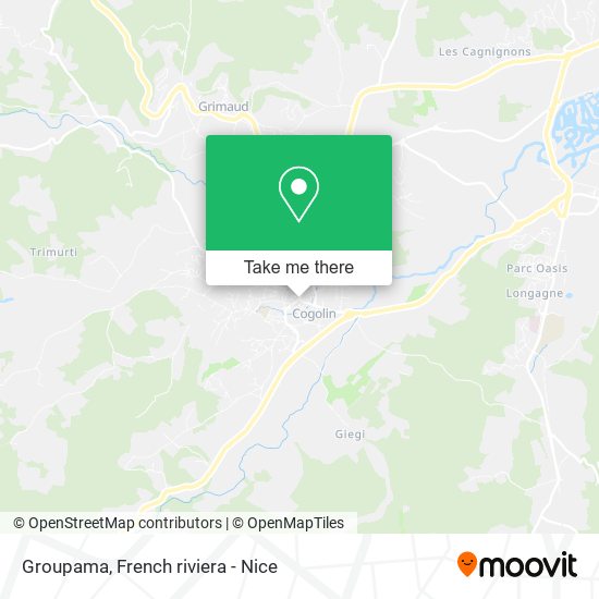 Groupama map