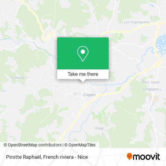 Mapa Pirotte Raphaël