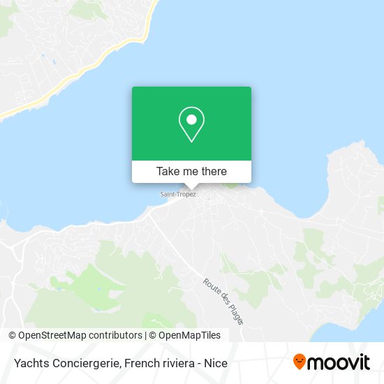 Yachts Conciergerie map